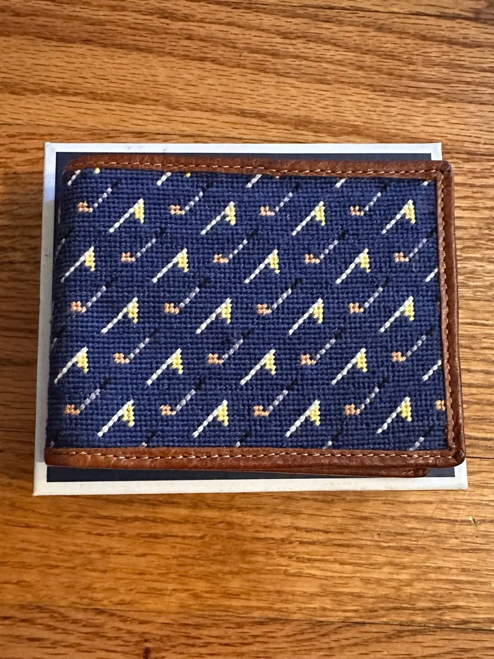 NEW Smathers & Branson Needlepoint Wallet